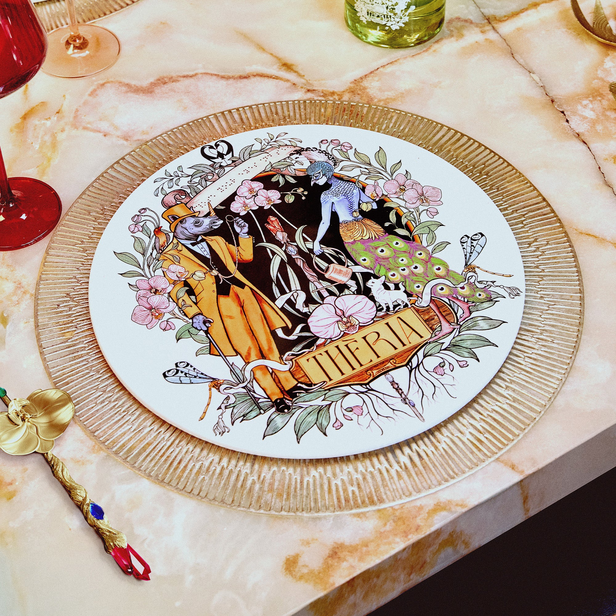 Signature Collection Family Crest Dinner Plate