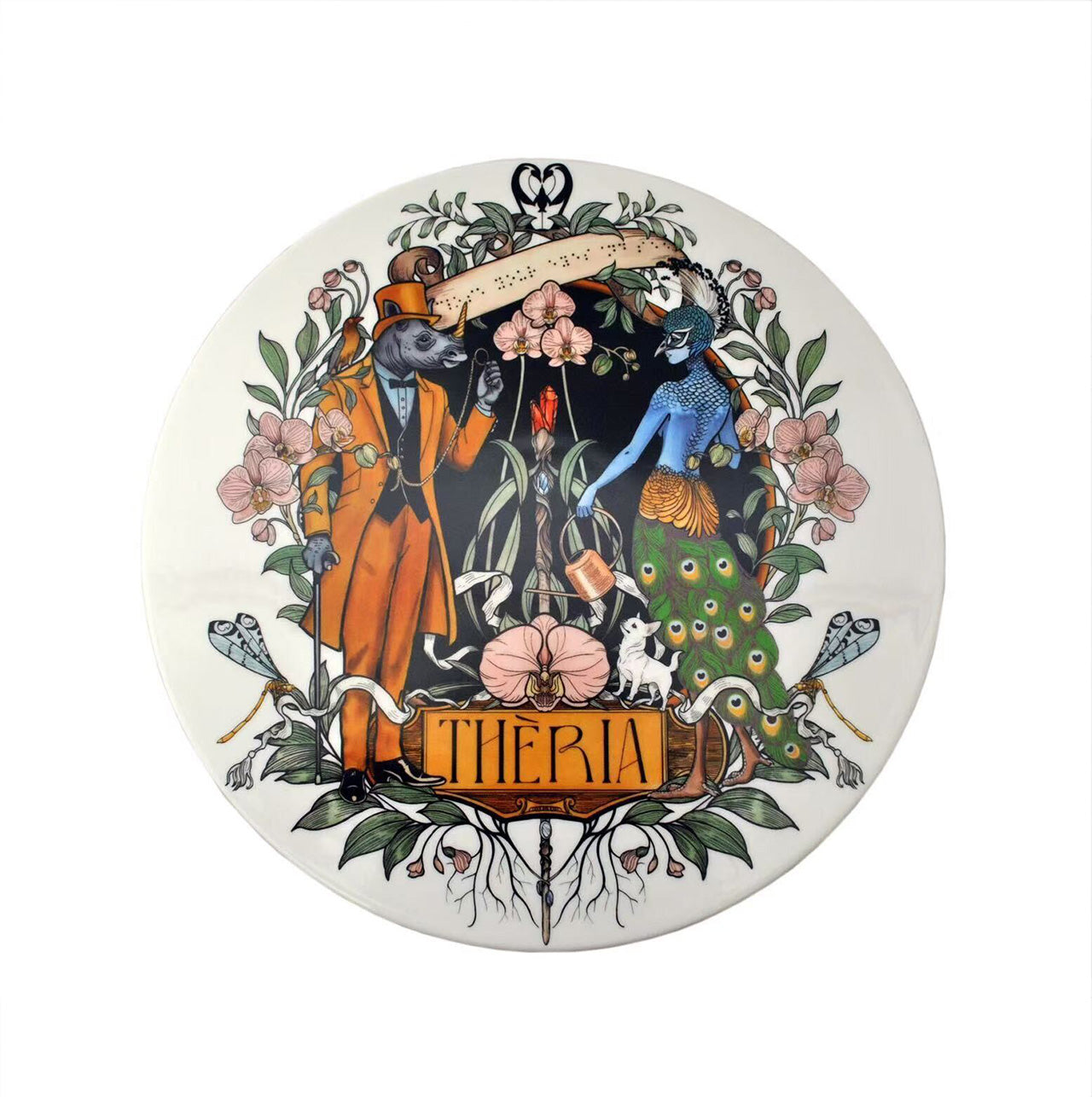 Signature Collection Family Crest Charger Plate