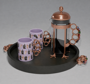 The Bejeweled Knuckle Coffee Set