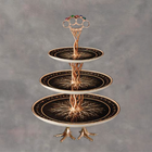 Reflective Sprouting 3-Tiered Knuckle Tray