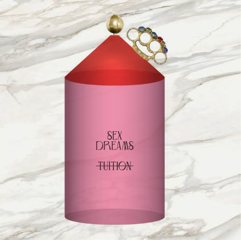 Sex Dreams Tall Cannister