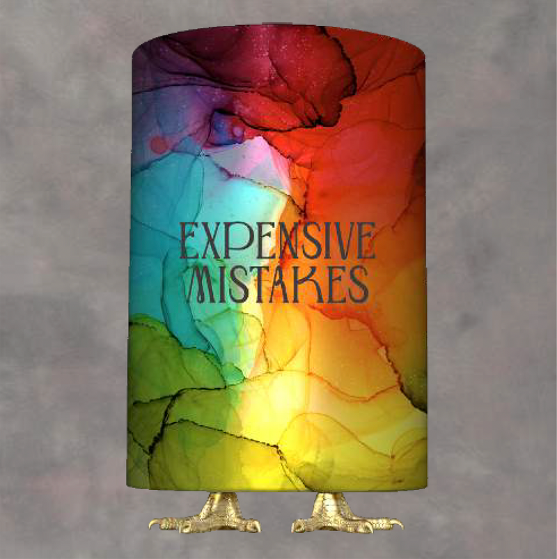 Expensive Mistakes Trash Can