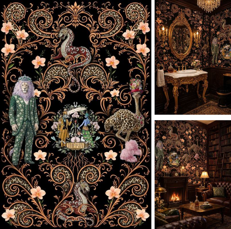 Heraldry of the Wild Temptations Wallpaper