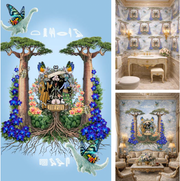 La Maison Première: Thèria in the Garden of Eden Wallpaper