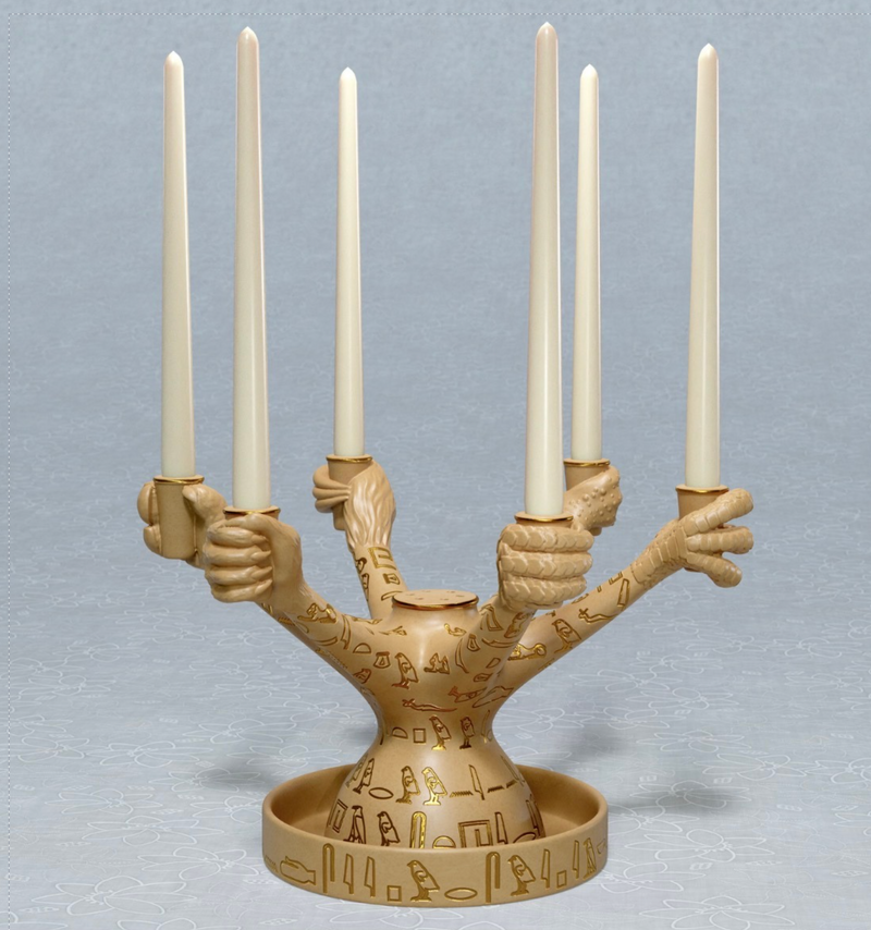 Biocentrism Candelabra & Incense Vessel
