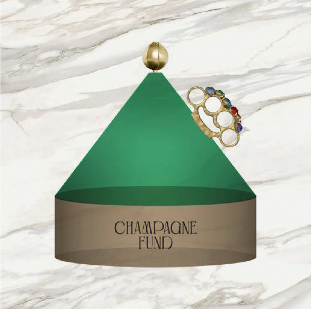 Champagne Fund Medium Cannister