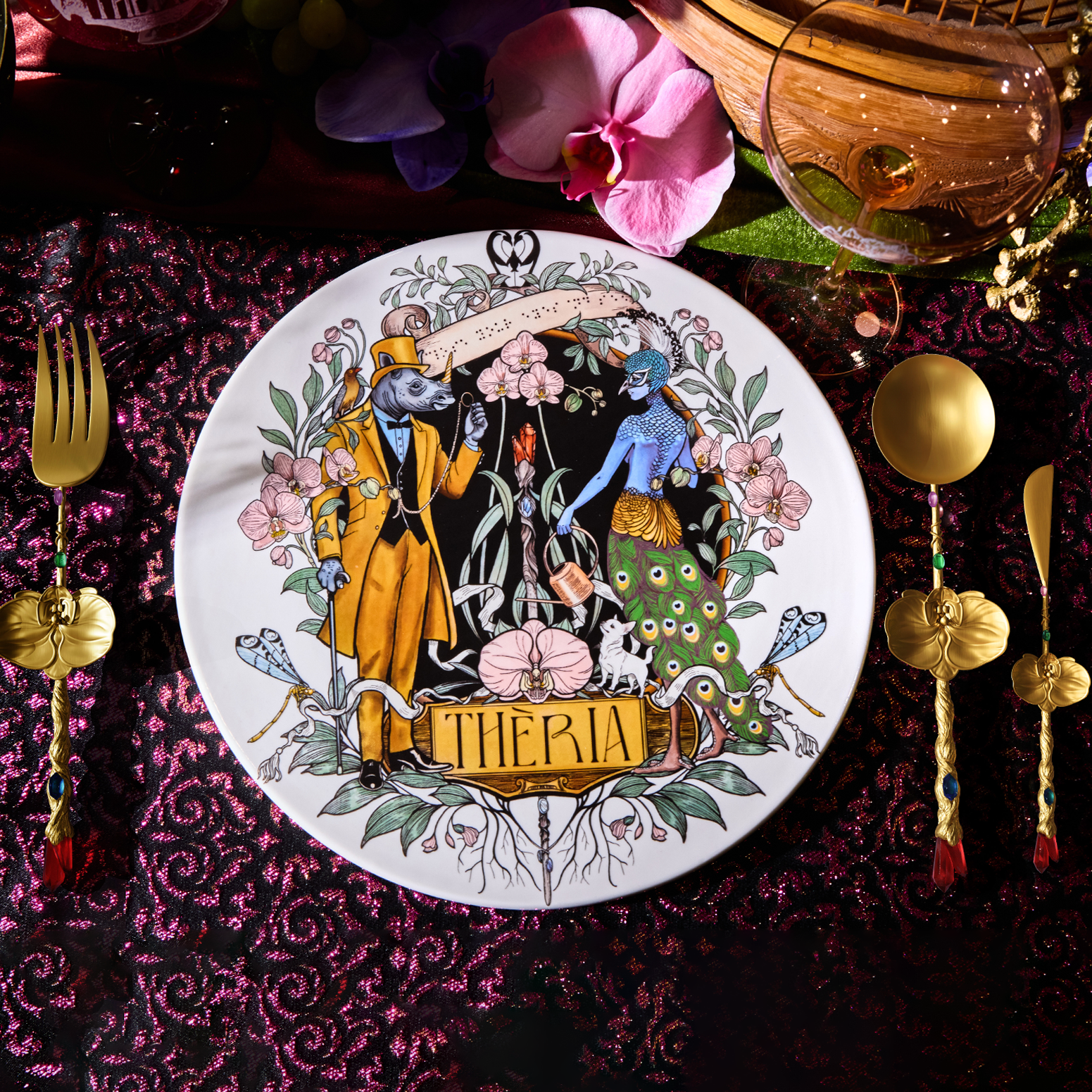 Signature Collection Family Crest Charger Plate