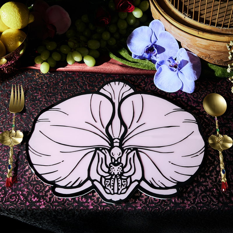 Mother Orchid Charger