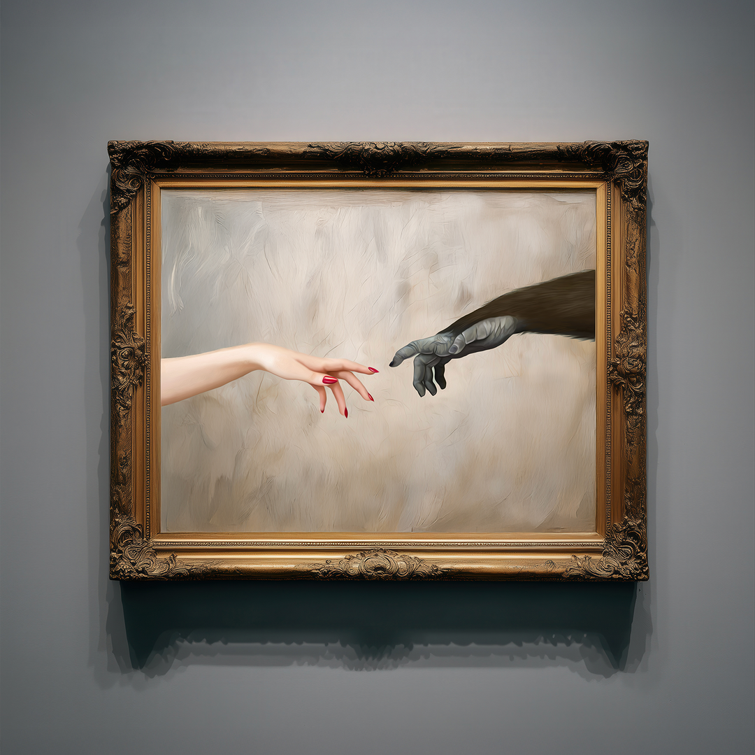 Hand of God Oil Painting