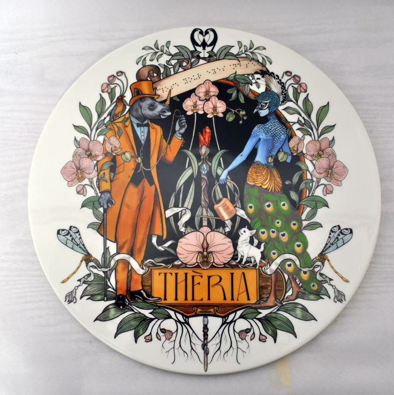 Signature Collection Family Crest Charger Plate
