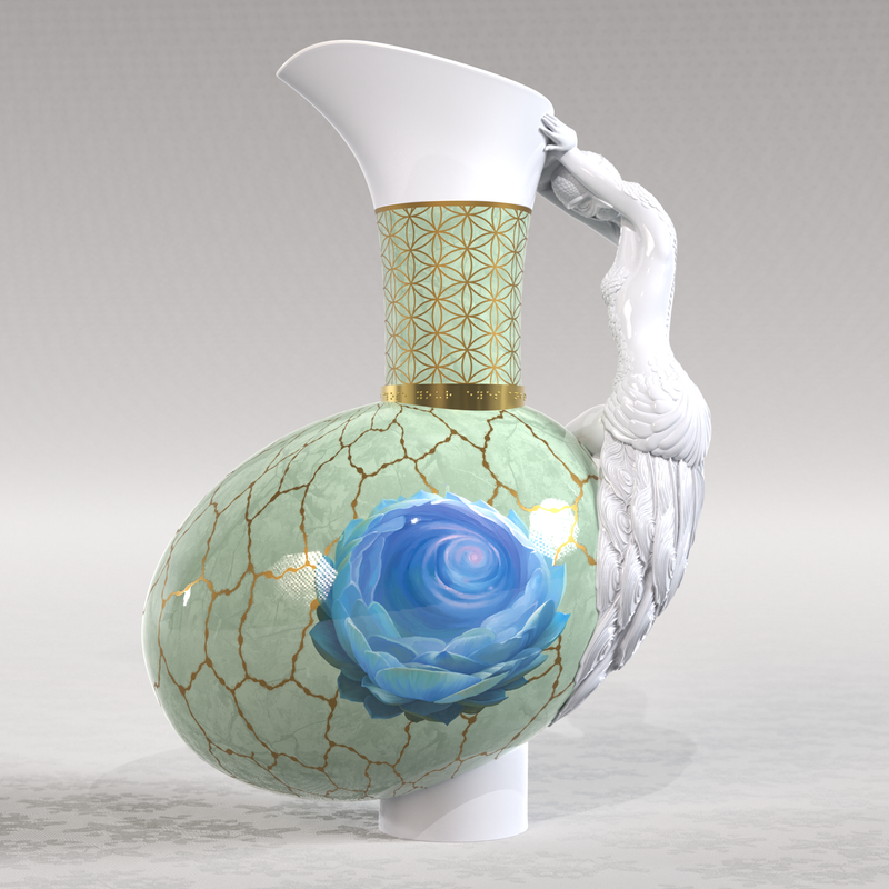 The Unbearable Lightness of Being Water Carafe